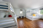 Bedroom 3 with 2 Full/twin bunk beds - Upper Level